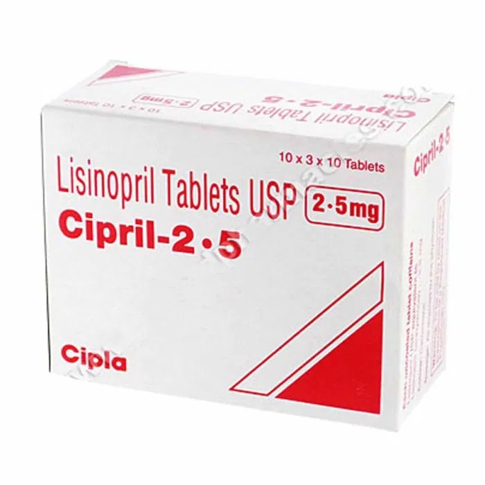 Cipril 2.5 mg Tablet pack