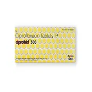 Ciprobid 500 Tablet Box/Carton showing the Front face.