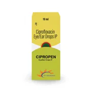 Cipropen Eye-Ear Drops Box/Carton showing the Front face.