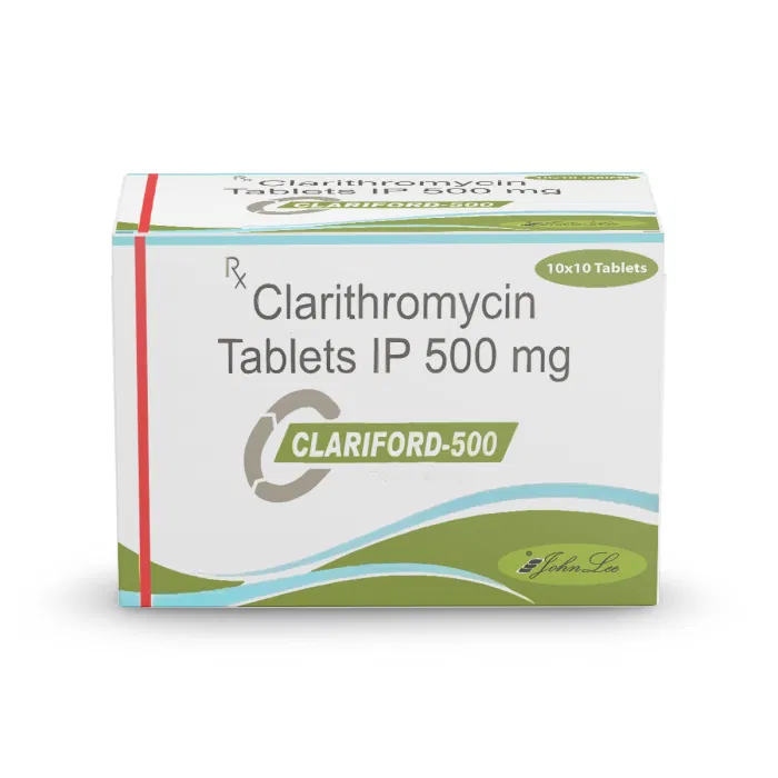 Clariford 500 mg Tablet pack
