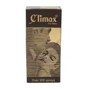 Climax Spray 12 gm Box/Carton showing the Front face.