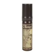 Climax Spray 12 gm Bottle showing the Front face.