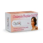 Clincitop Gel Box/Carton showing the Front face.