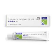 Clinka Gel Box/Carton + Tube showing the Front face.