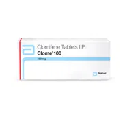 Clome 100 Mg Tablet Box/Carton Front View