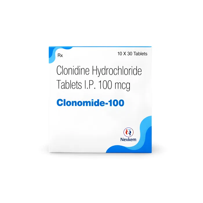Clonomide 100 mcg Tablet pack
