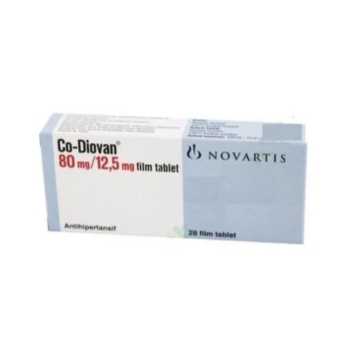 CO Diovan Fct 80 mg/12.5 mg Tablet pack