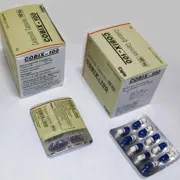 Cobix 100 Mg Box/Carton + Blister Pack showing the Front/Back face.