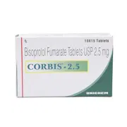 Corbis 2.5 Mg Box/Carton showing the Front face.