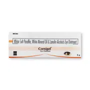 Cornigel 5 gm Box/Carton showing the Front face.