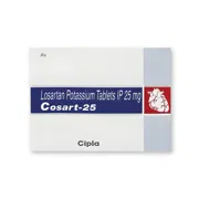Cosart 25 Mg Box/Carton showing the Front face.
