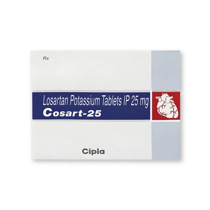 Cosart 25 mg Tablet pack