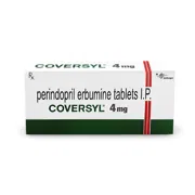 Coversyl 4 Mg Tablet Box/Carton Front view