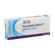 Crestor 20 Mg Tablet Box/Carton showing the Front face.