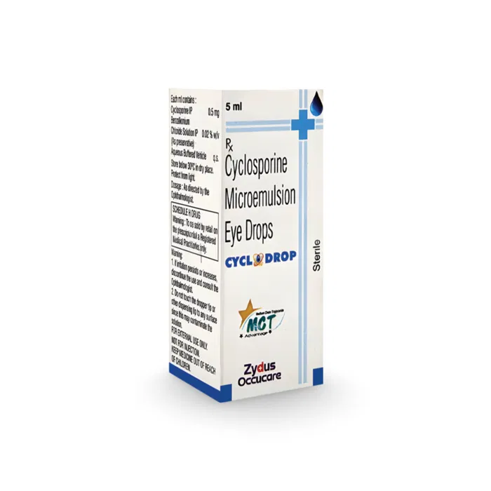 Cyclodrop Eye Drop pack
