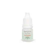 Cyclomune 3 ml Eye Drops Bottle showing the Front face.
