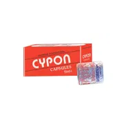 Cypon Capsule Box/Carton + Blister Pack showing the Front face.