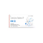 CZ 3 Tablet Box/Carton showing the Front face