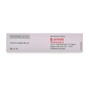 Deriva MS Aqueous Gel Tube showing the Back face.