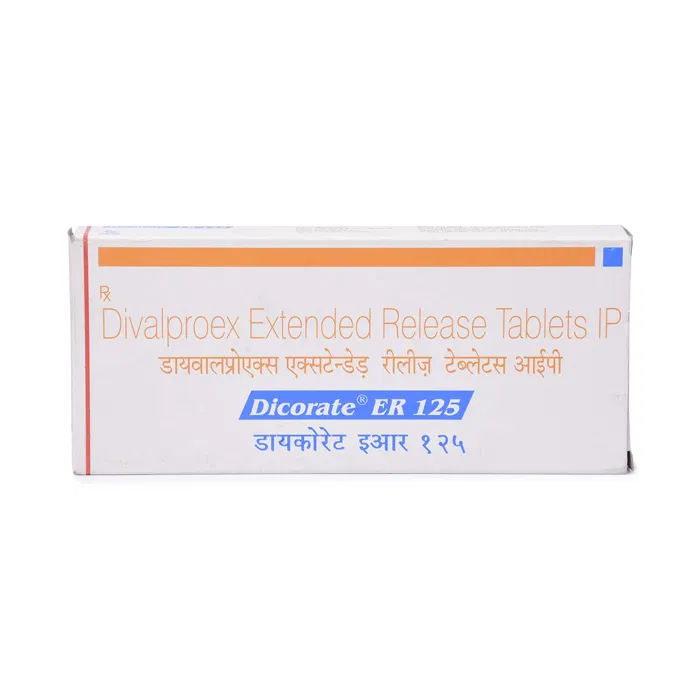 Dicorate ER 125 mg Tablet pack
