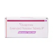 Dicorate ER 250 Mg Box/Carton showing the Front face.