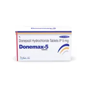 Donemax 5 Mg Tablet Box/Carton showing the Front face.