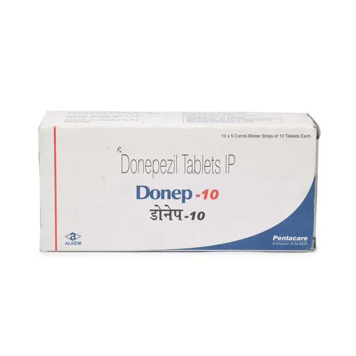 Donep 10 mg Tablet pack