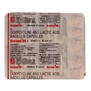 Doxypal 100 Mg Capsule DR Blister Pack showing the Front face.