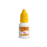Dru 10 ml Eye Drops Bottle showing the Front face.