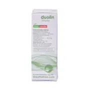 Duolin Inhaler 50 Mcg + 20 Mcg Box/Carton showing the Front face.