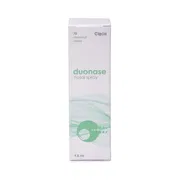 Duonase Nasal Spray 140 Mcg + 50 Mcg Box/Carton showing the Front face.