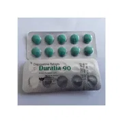Duratia 90 Mg Blister Pack showing the Front face.