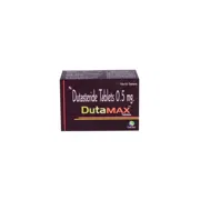 Dutamax Tablet Box/Carton showing the Front face.