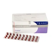 Dutas 0.5 Mg Box/Carton + Blister Pack showing the Front and Back face.