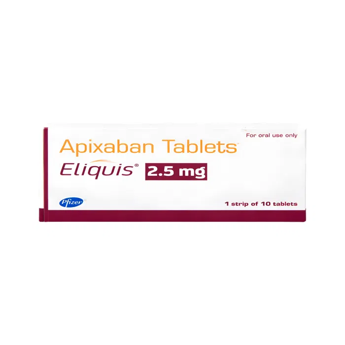 Eliquis 2.5 mg Tablet pack