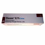 Elocon 5 ml Box/Carton showing the Top face.