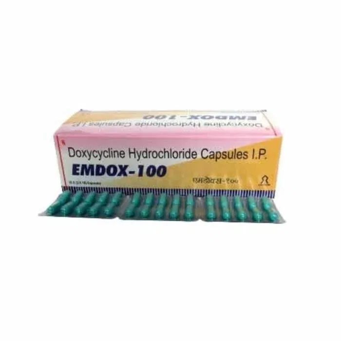 Emdox 100 mg Capsule pack