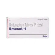 Emeset 4 Mg Box/Carton showing the Front face.