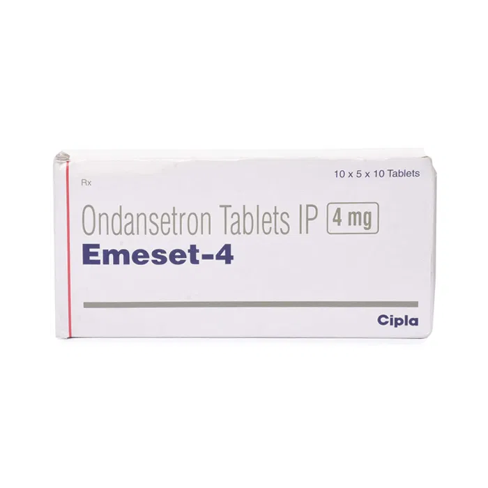 Emeset 4 mg Tablet pack