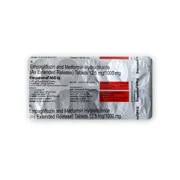 Empaone-M IR 12.5_500 Tablet Blister Pack showing the Back face