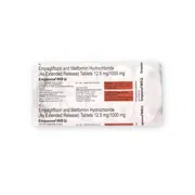 Empaone-M Tablet ER Blister Pack showing the Back face