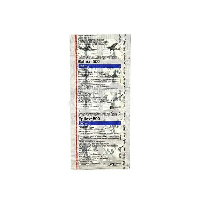 Epilex 500 Tablet pack