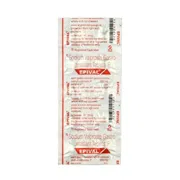 Epival Tablet Blister Pack showing the Back face.