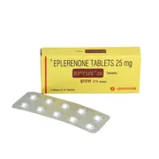 Eptus 25 Mg Box/Carton + Blister Pack showing the Front face.