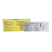 Eptus 25 Mg Box/Carton + Blister Pack showing the Front face.
