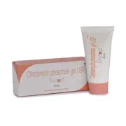 Erytop 1% Gel 20 gm Box/Carton + Tube showing the Front face.