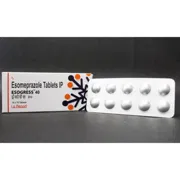 Esogress 40 Mg Tablet Box/Carton + Blister Pack showing the Front and Back face.