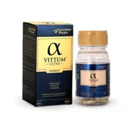 Essentium Vittum Ultra Capsules Box/Carton + Bottle showing the Front face.