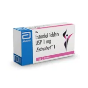 Estrabet 1 Tablet Box/Carton showing the Front face.