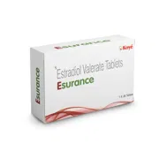 Esurance Tablet Box/Carton showing the Front face.
